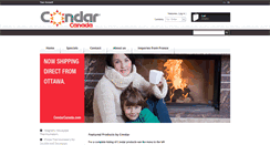 Desktop Screenshot of condarcanada.com