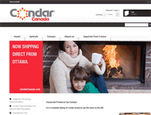 Tablet Screenshot of condarcanada.com